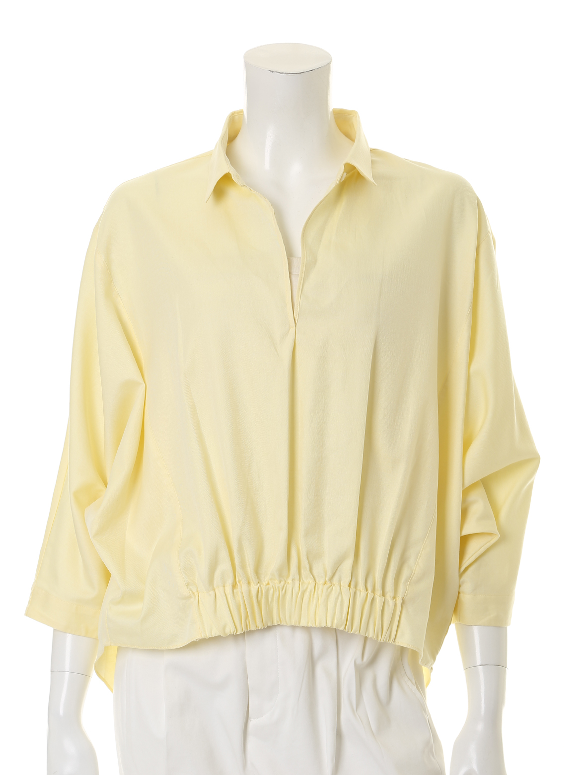 YVON ドルマンスリーブシャツ サックス