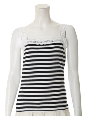 【クリアインプレッション/フランドル】レースタンクトップ