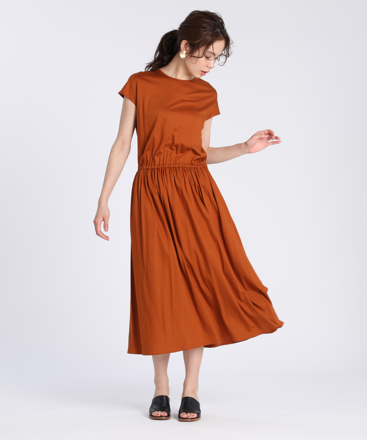 フレンチスリーブワンピース I T S International フランドル Flandre オンライン