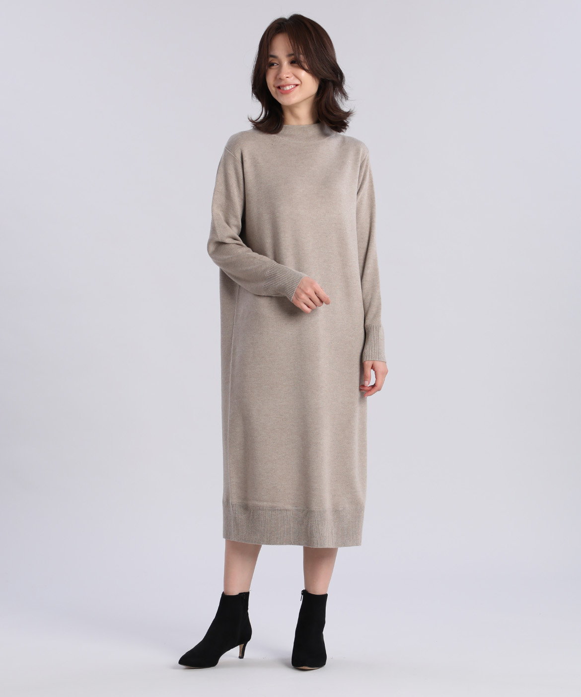 ハイネックニットワンピース 7 Idconcept セブンアイディコンセプト フランドル Flandre オンライン