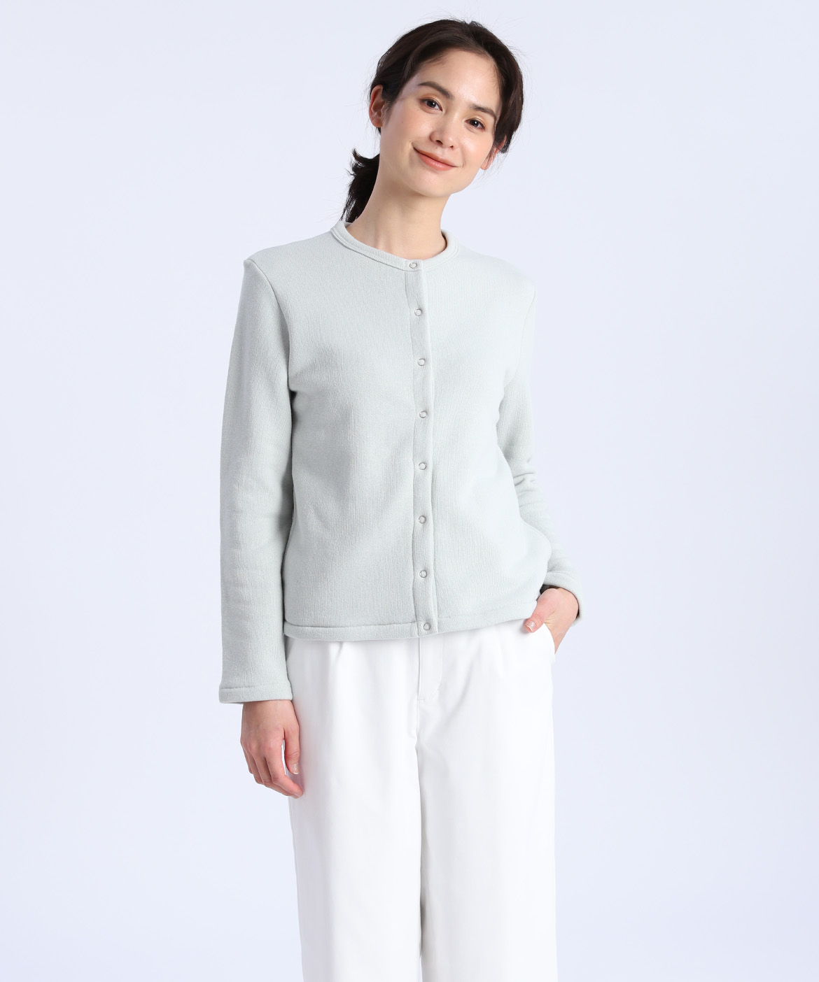 スウェットカーディガン 吊り裏毛 I T S International イッツインターナショナル フランドル Flandre オンライン