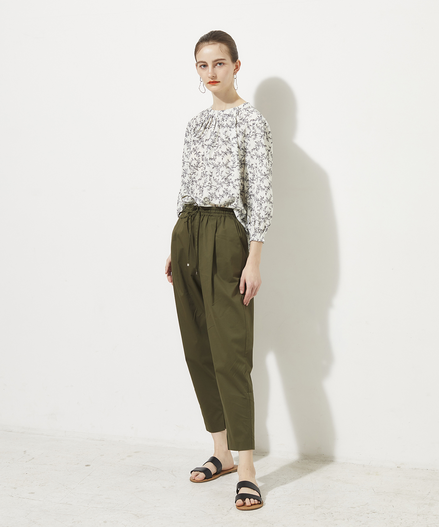 花柄プリントブラウス Le Souk Holiday ルスークホリデー フランドル Flandre オンライン