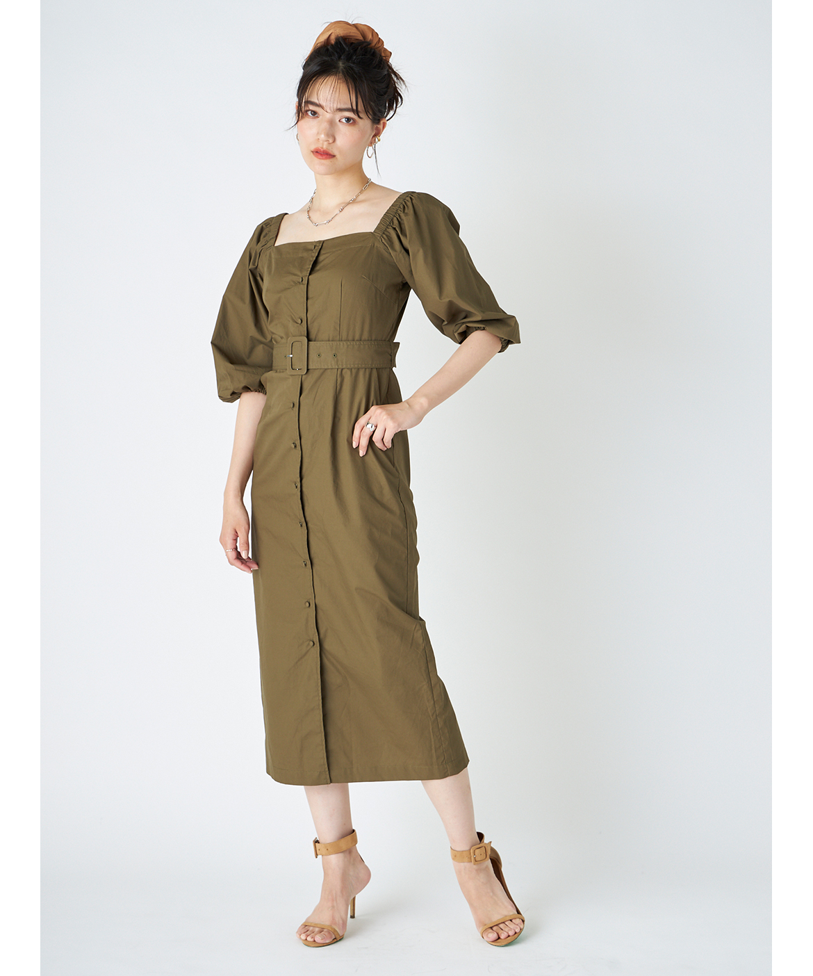 バルーンスリーブワンピース Drwcys ドロシーズ フランドル Flandre オンライン