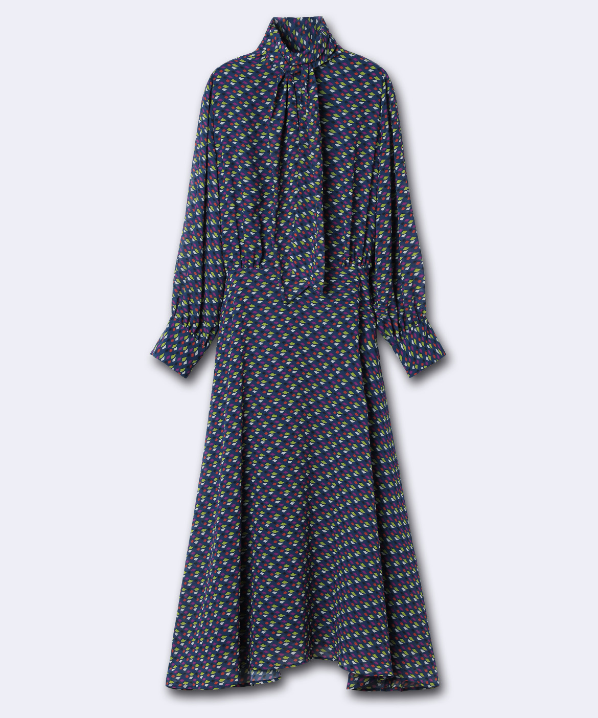 幾何学プリントタイワンピース Inedit イネディット フランドル Flandre オンライン