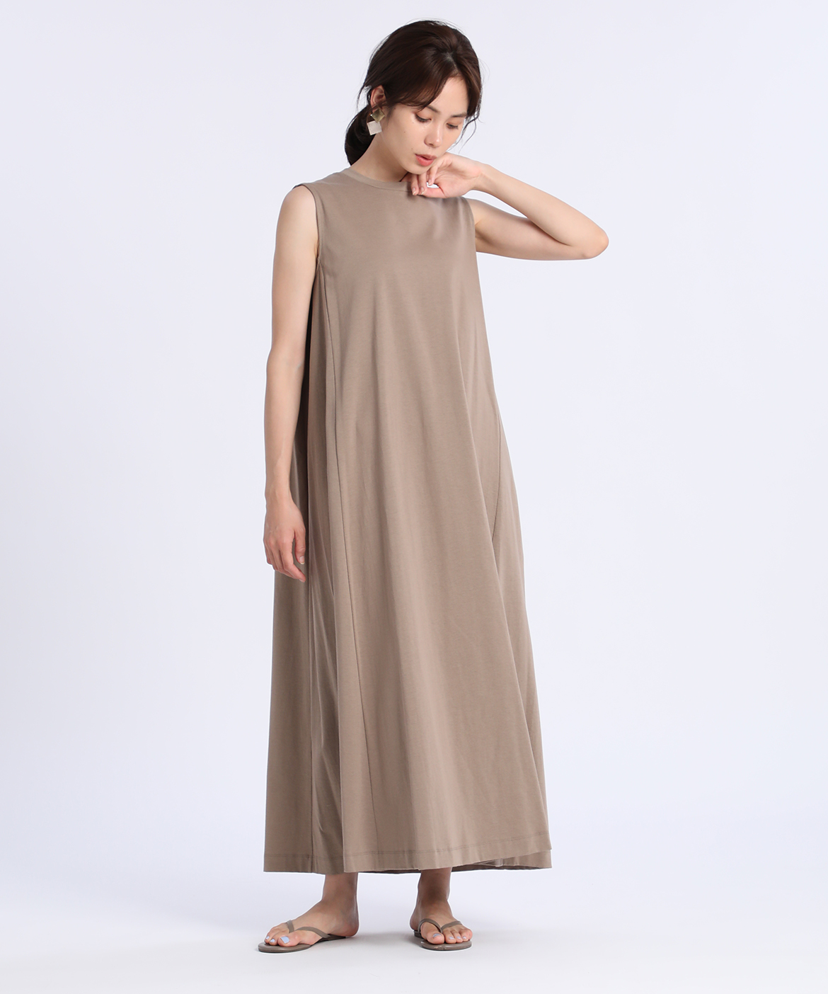 ノースリーブカットワンピース Ined イネド フランドル Flandre オンライン