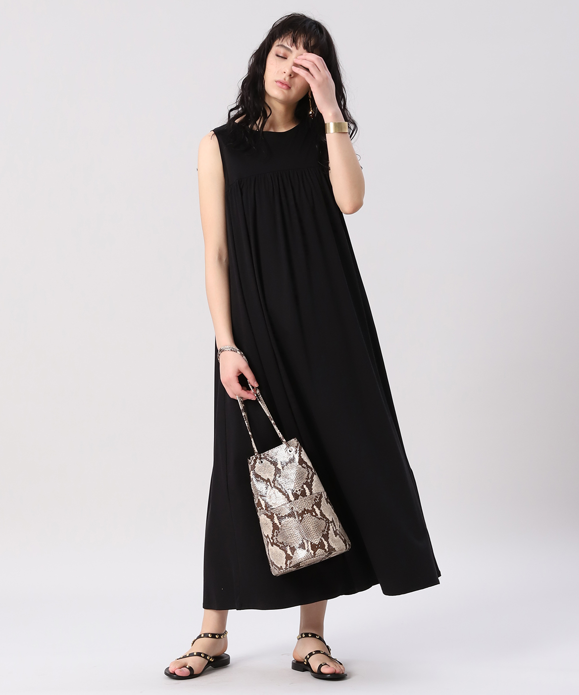 ロングカットワンピース Ined イネド フランドル Flandre オンライン