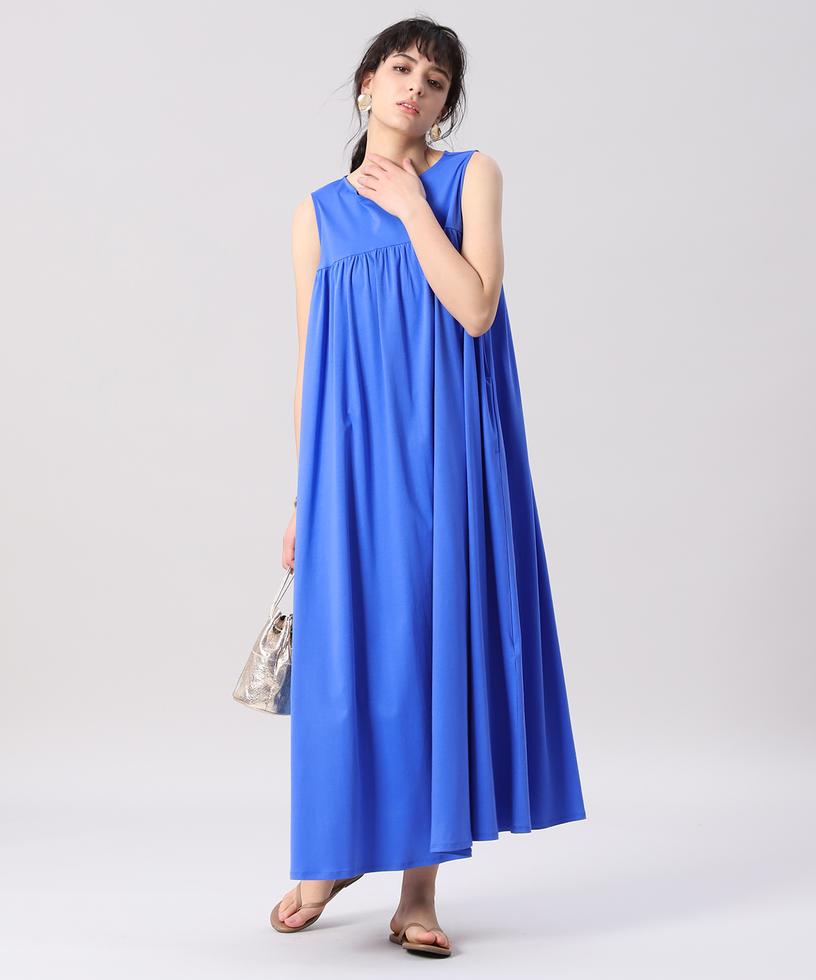 色々な Ined ロングワンピース ノースリーブ Closet Superior ロングワンピース マキシワンピース Guiacieneguilla Com