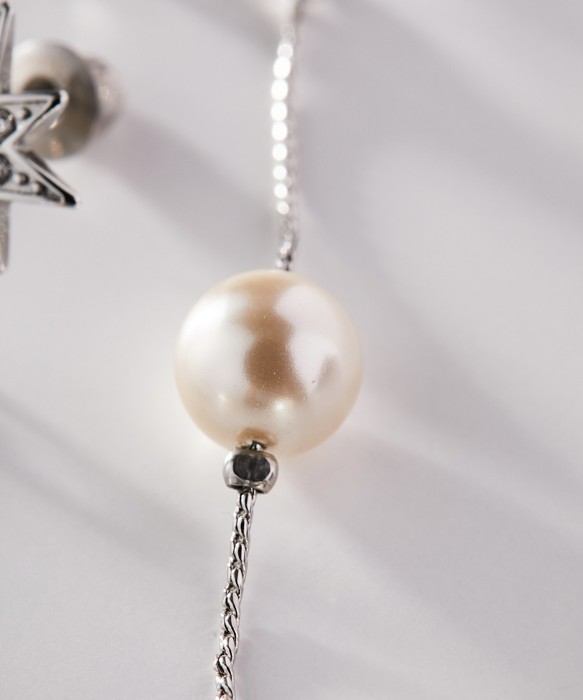 STAR long pearl ピアス｜ADER.bijoux（アデルビジュー）｜フランドル