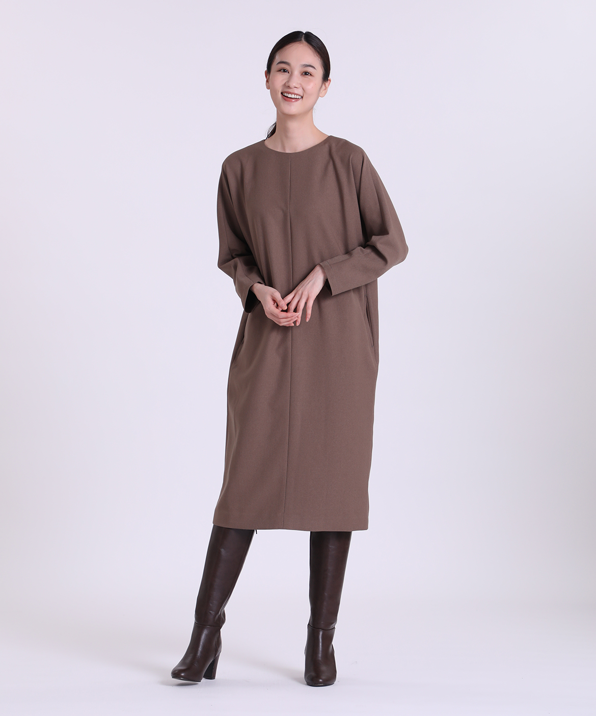 大きいサイズ ドルマンスリーブワンピース 7 Idconcept セブンアイディコンセプト フランドル Flandre オンライン