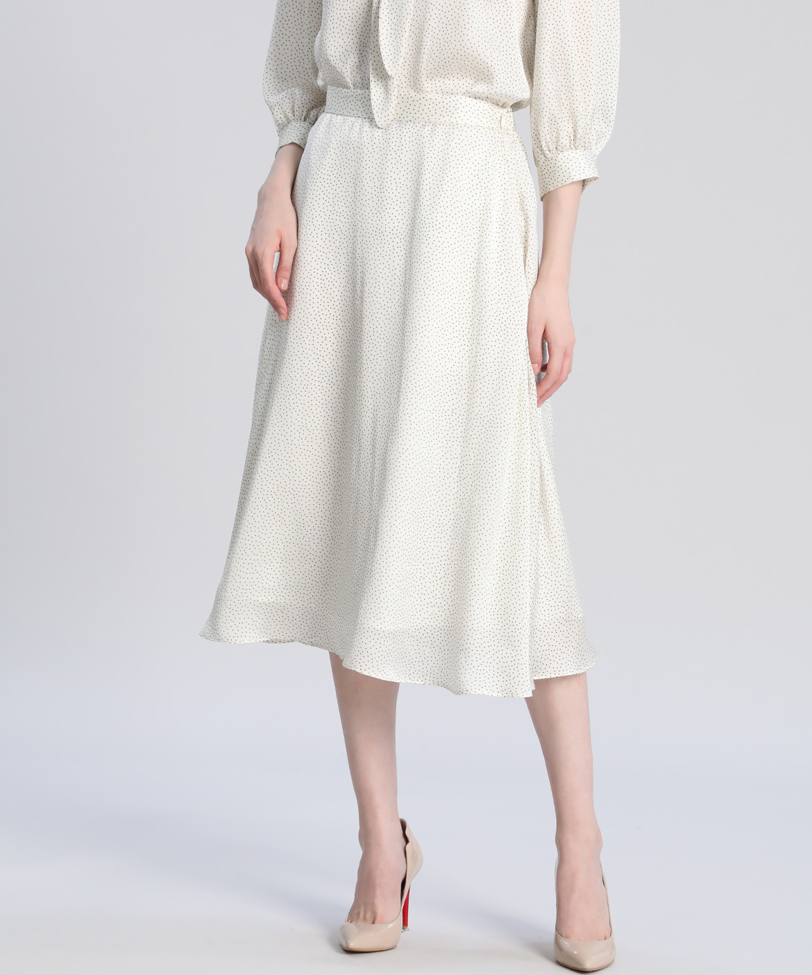 Maglie Par Ef De ドットフレアスカート Maglie Par Ef De マーリエ パー エフデ フランドル Flandre オンライン