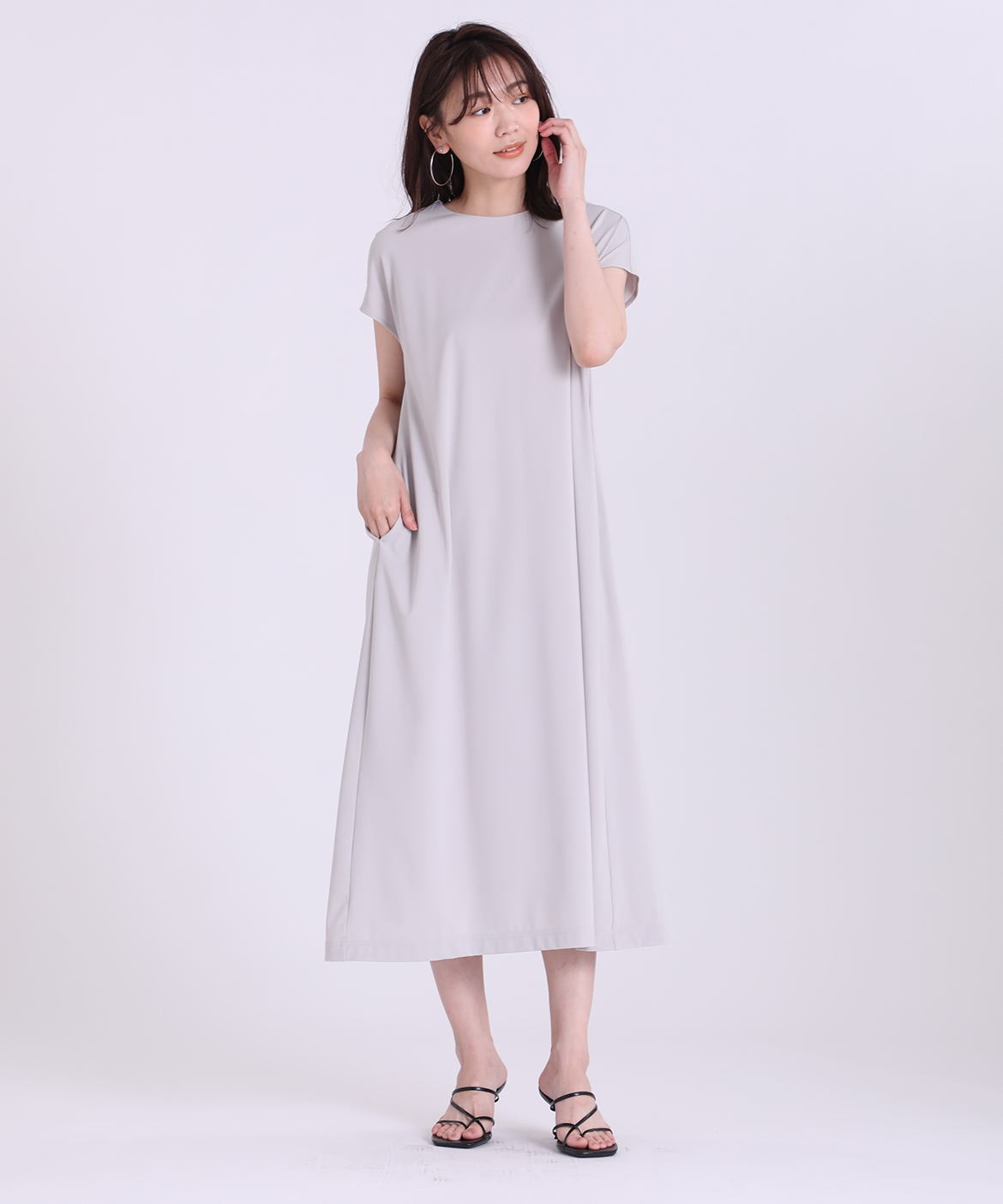 カットマキシワンピース Ined イネド フランドル Flandre オンライン