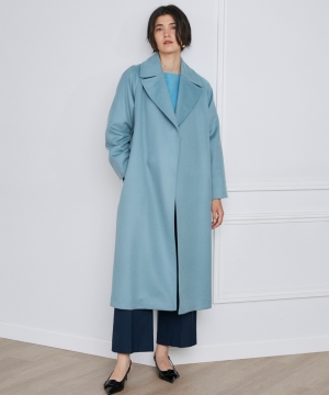 【イネド】INED コート　カシミヤ100% シンプル　日本製　SLucyのお洋服