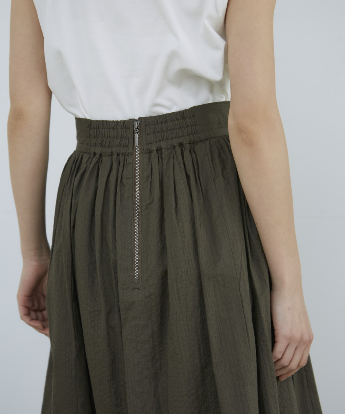 INED ドリープスカート - ひざ丈スカート