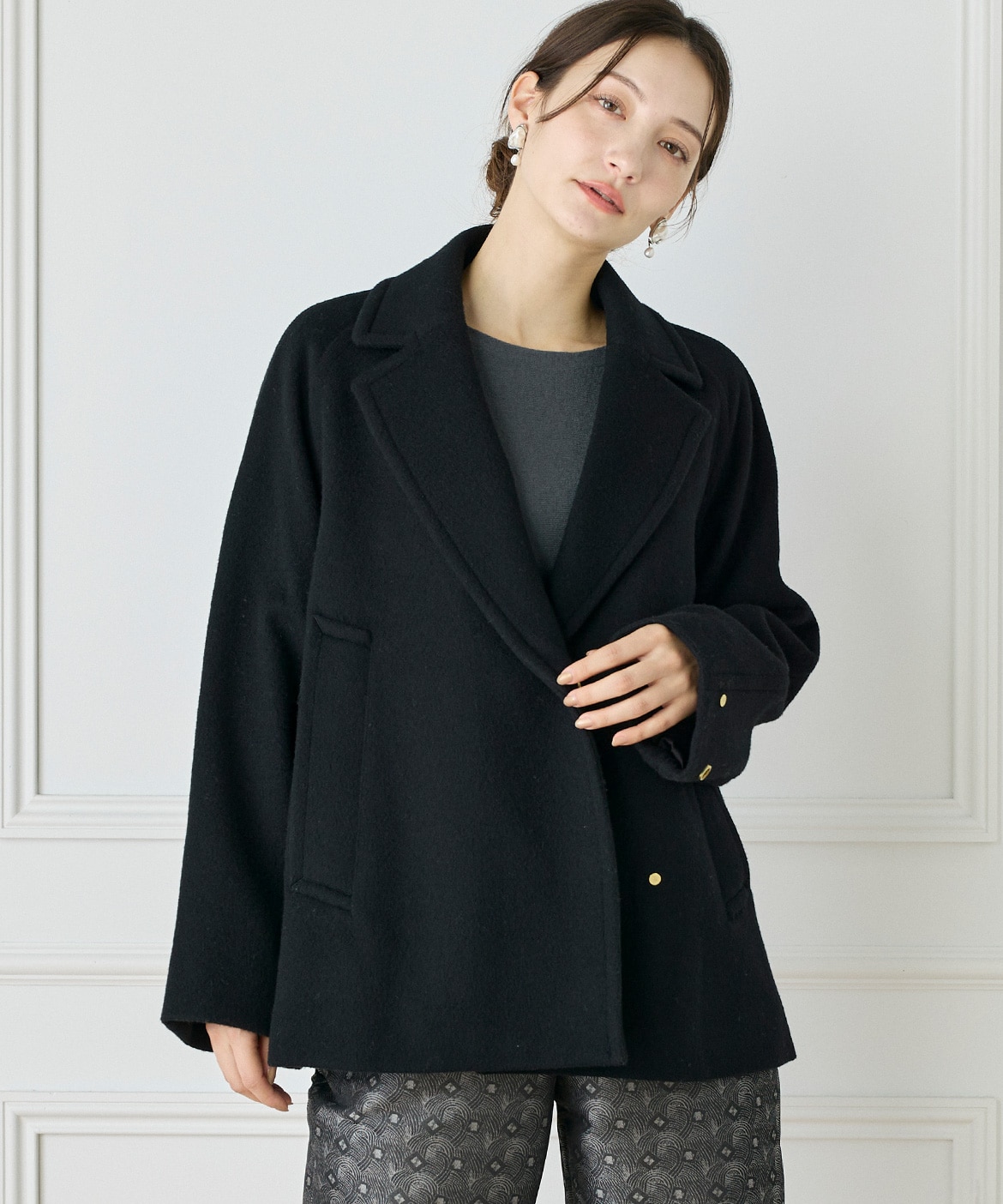 Pコート｜INED（イネド）｜フランドル（FLANDRE）オンライン