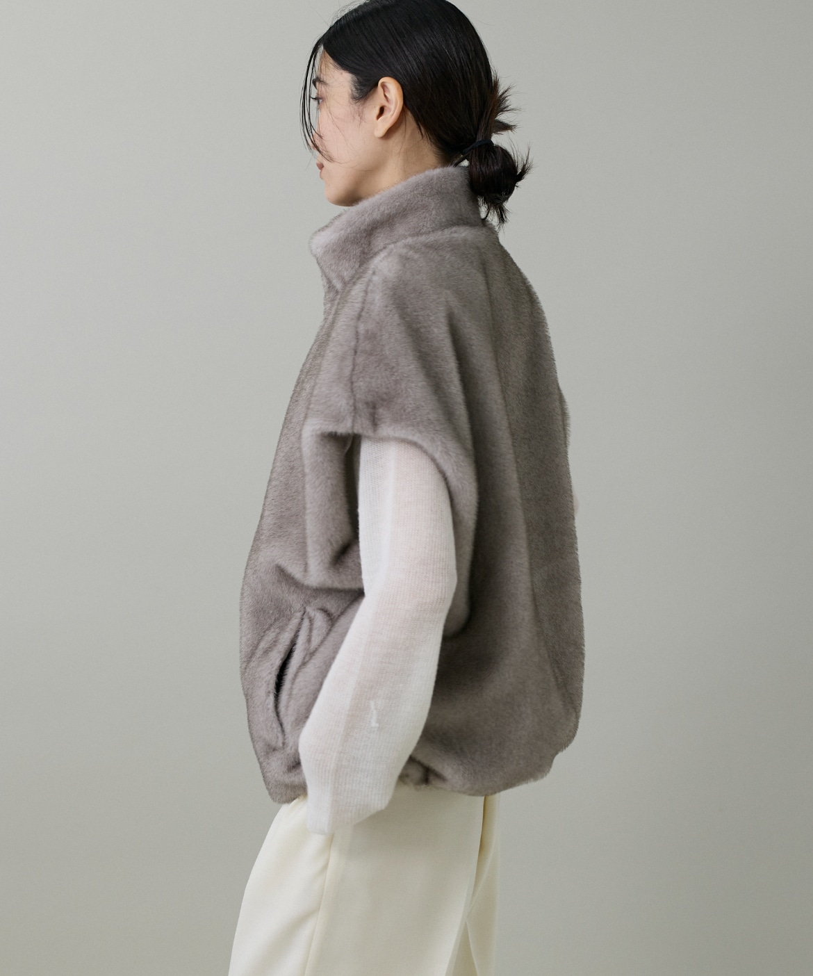 INED - 【新品・未使用】INED ＊ エコファージレ 先行予約】エコファーベスト｜INED（イネド）｜フランドル