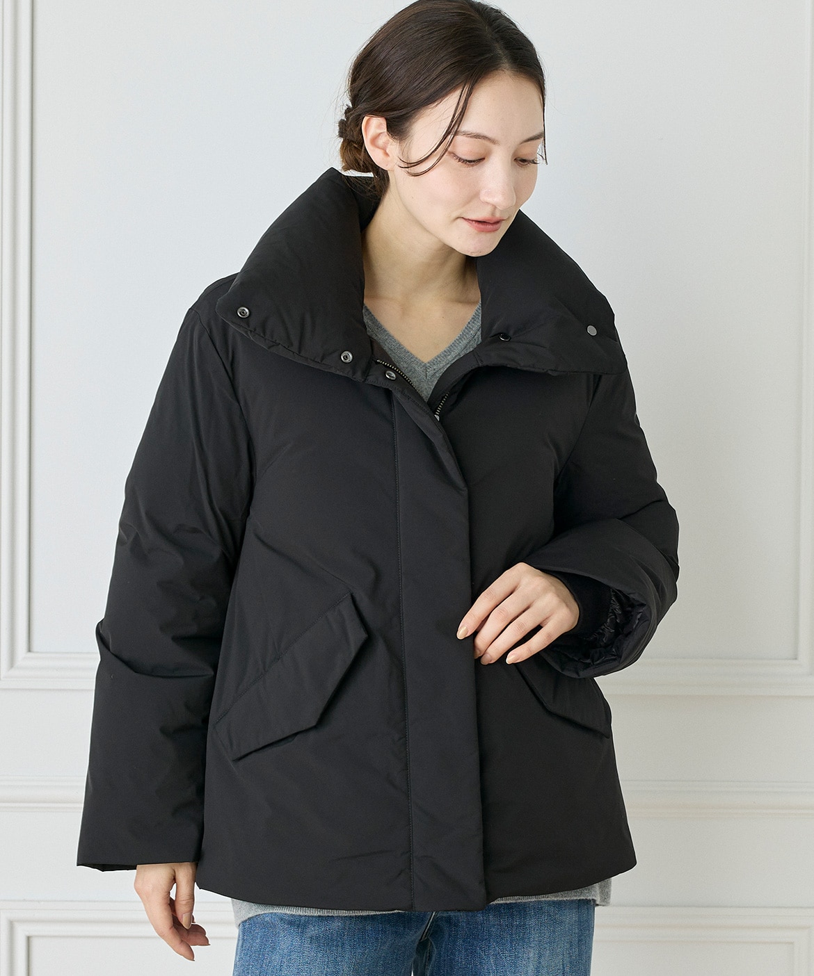 WOOLRICH LUXURY COCOON JACKET ウールリッチ LUXURY COCOON JK ジャケット《WOOLRICH/ウールリッチ》｜INED（イネド