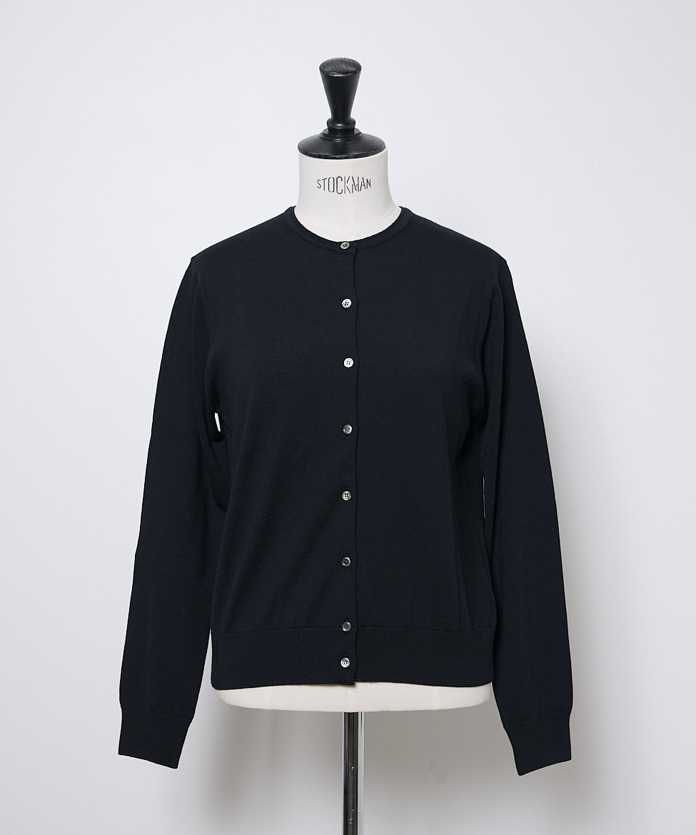 FF30ゲージ クルーネックカーディガン｜INED（イネド）｜フランドル