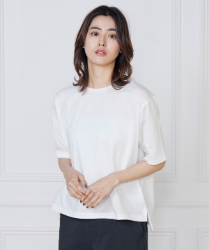 新品未使用】yori スクエアオーガニックコットンTee 38サイズ