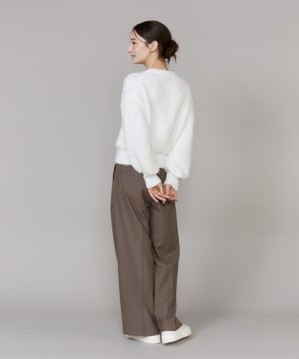 コラボSTORY》ミックスニットカーディガン【STORY2月号掲載】｜DAY by