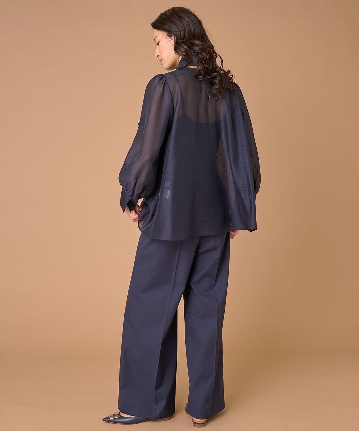 2WAYボウタイブラウス｜INED（イネド）｜フランドル（FLANDRE）オンライン