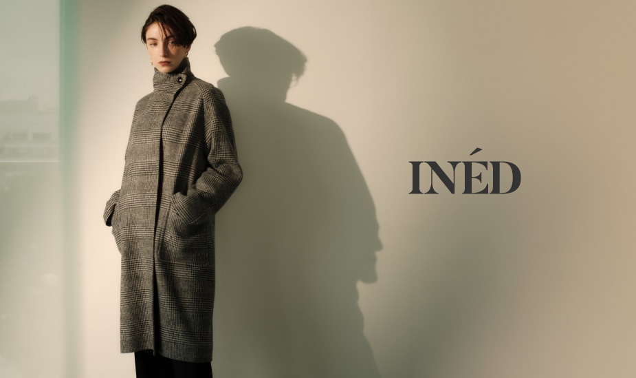 ef-de アンゴラベルテッドファーコート　7号　イネド　アナイ　IENA INED（イネド）｜フランドル（FLANDRE）オンライン