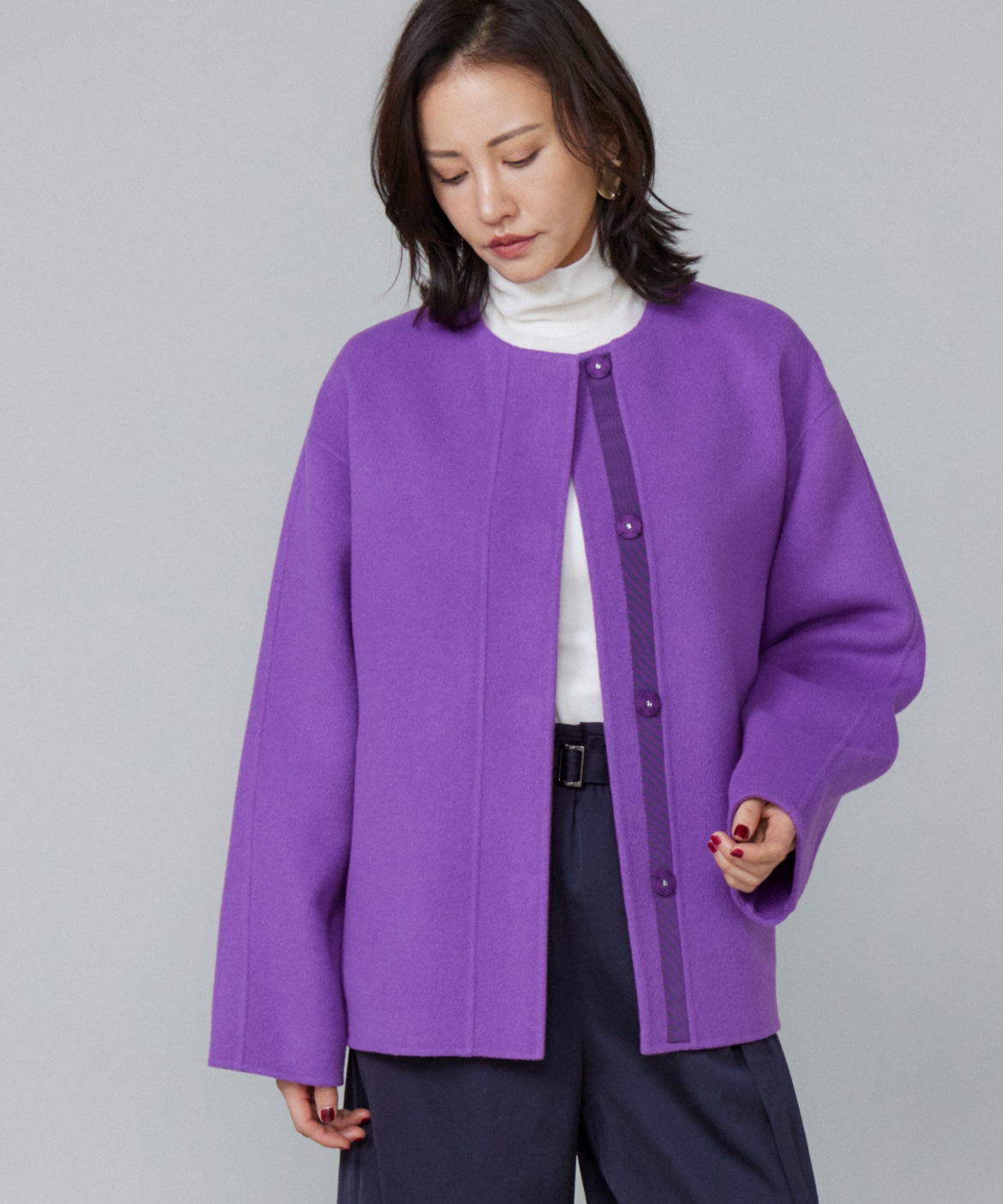 �yLe Souk�z�N���[�l�b�N���o�[�R�[�g ��55,000 (�ō�)