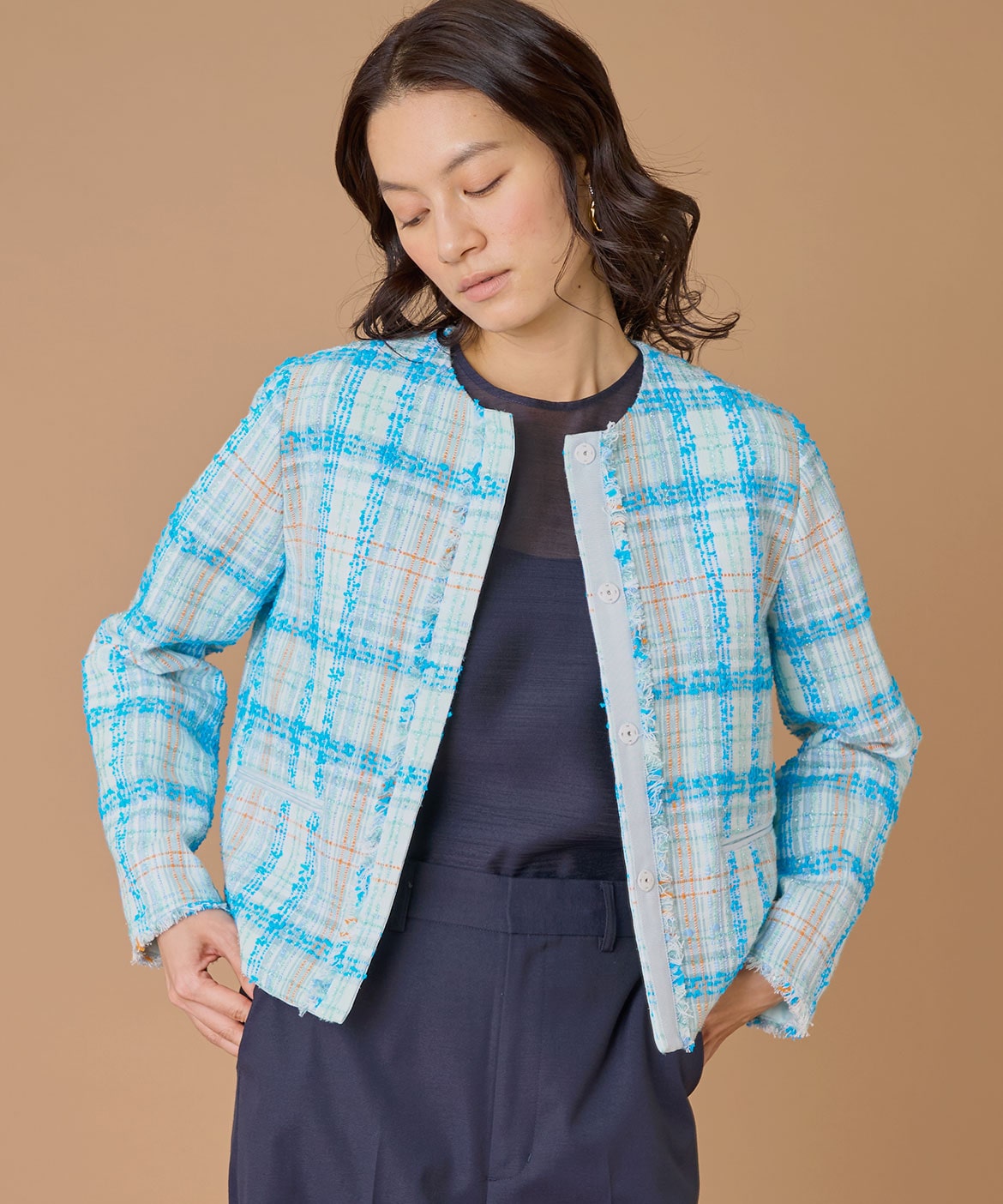 �m�[�J���[�c�C�[�h�W���P�b�g�sLINTON�t