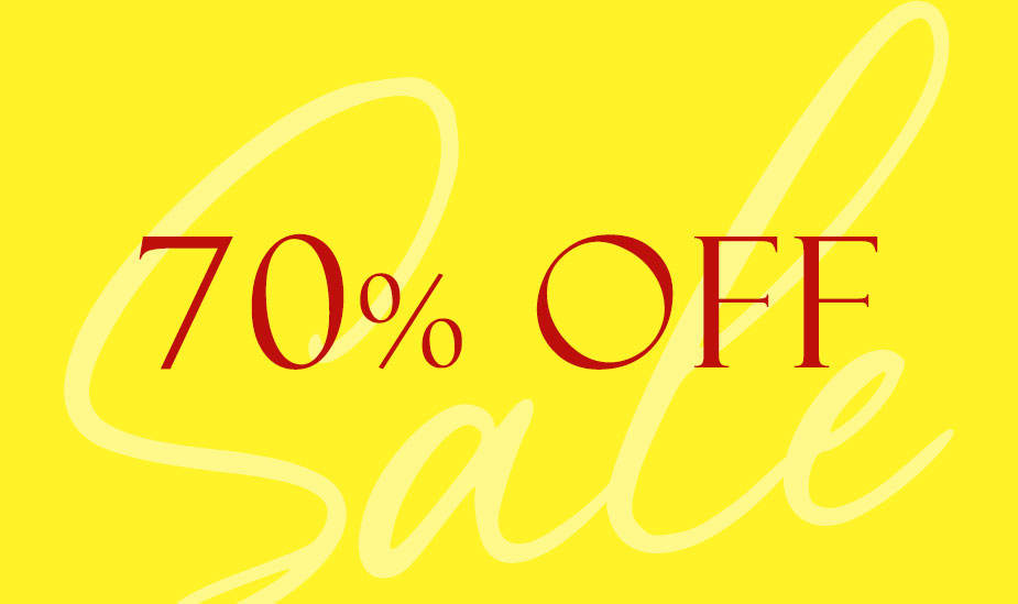 70% OFF