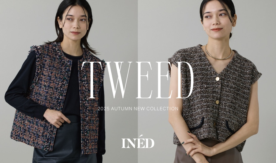 最終掲載！INED (Women)/イネド　ピーコート　美品 INED トレンチコート コート ビッグライズストレッチトレンチ