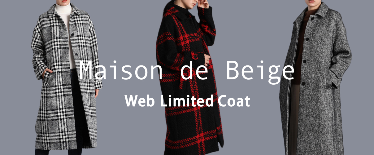 Maison de Beige Web Limited Coat