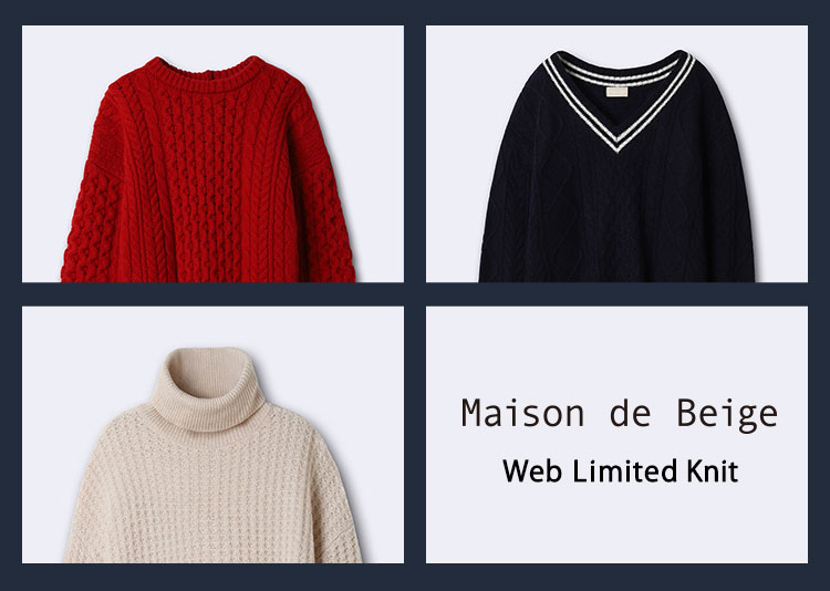 Maison de Beige Web Limited Knit