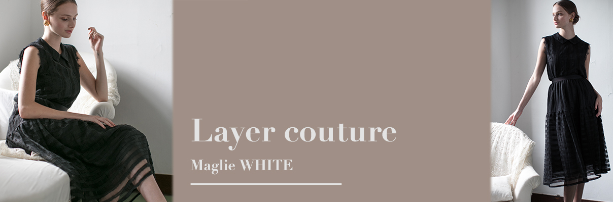 Layer@couture MaglieWHITE